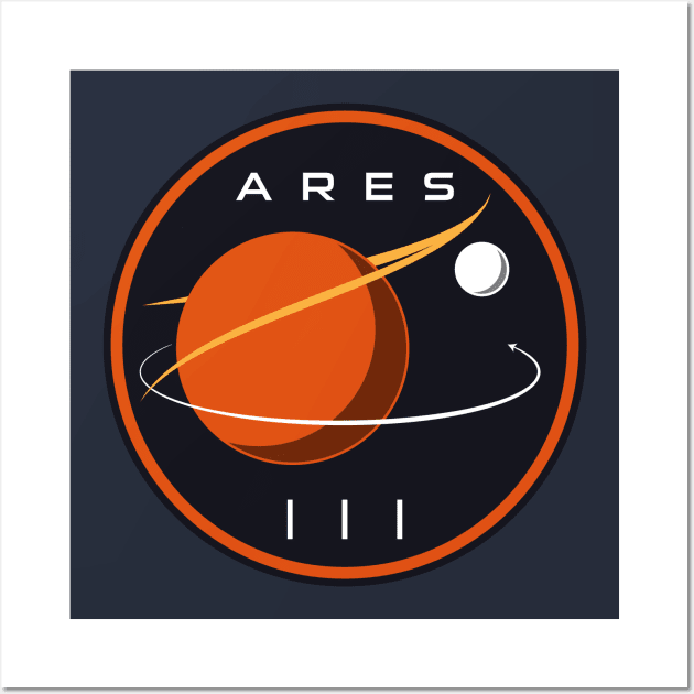 ARES III Wall Art by Davidhedgehog